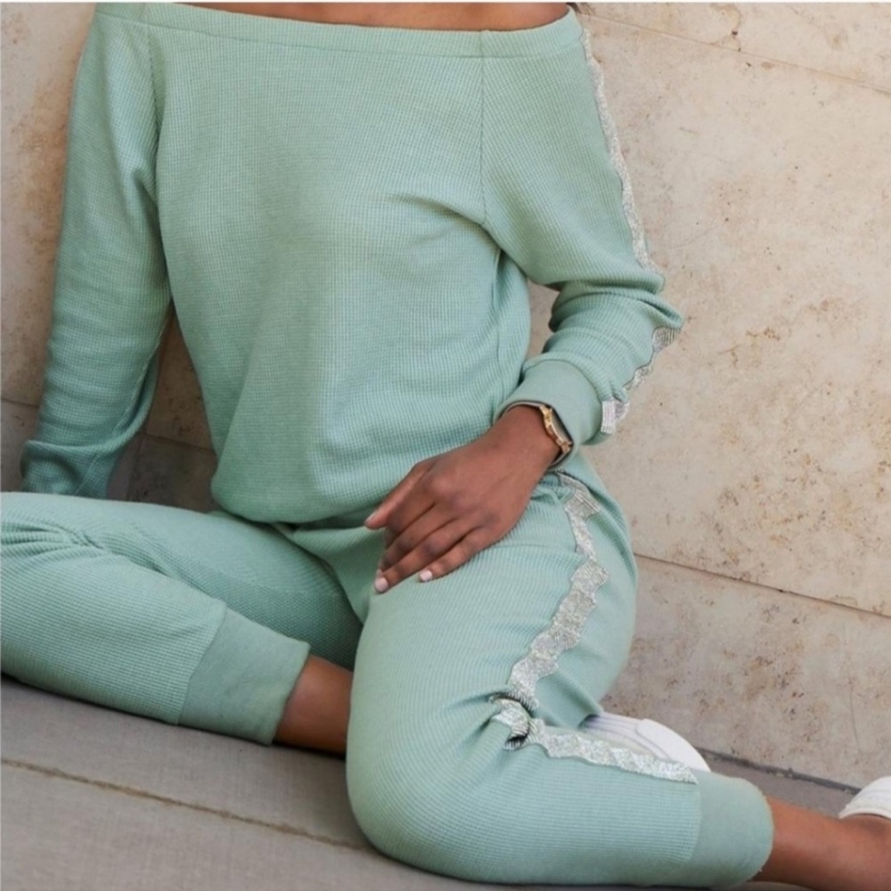 Mint Green Women's Loungewear Set